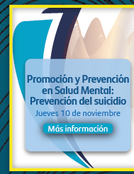 Conferencia: 'Promoción y Prevención en Salud Mental: Prevención del suicidio'